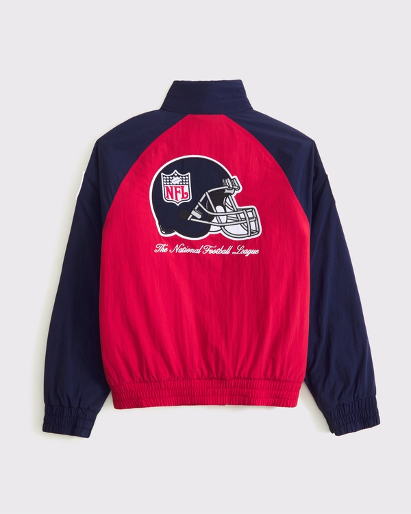 nfl graphic windbreaker, Red/navy - Nfl view 2