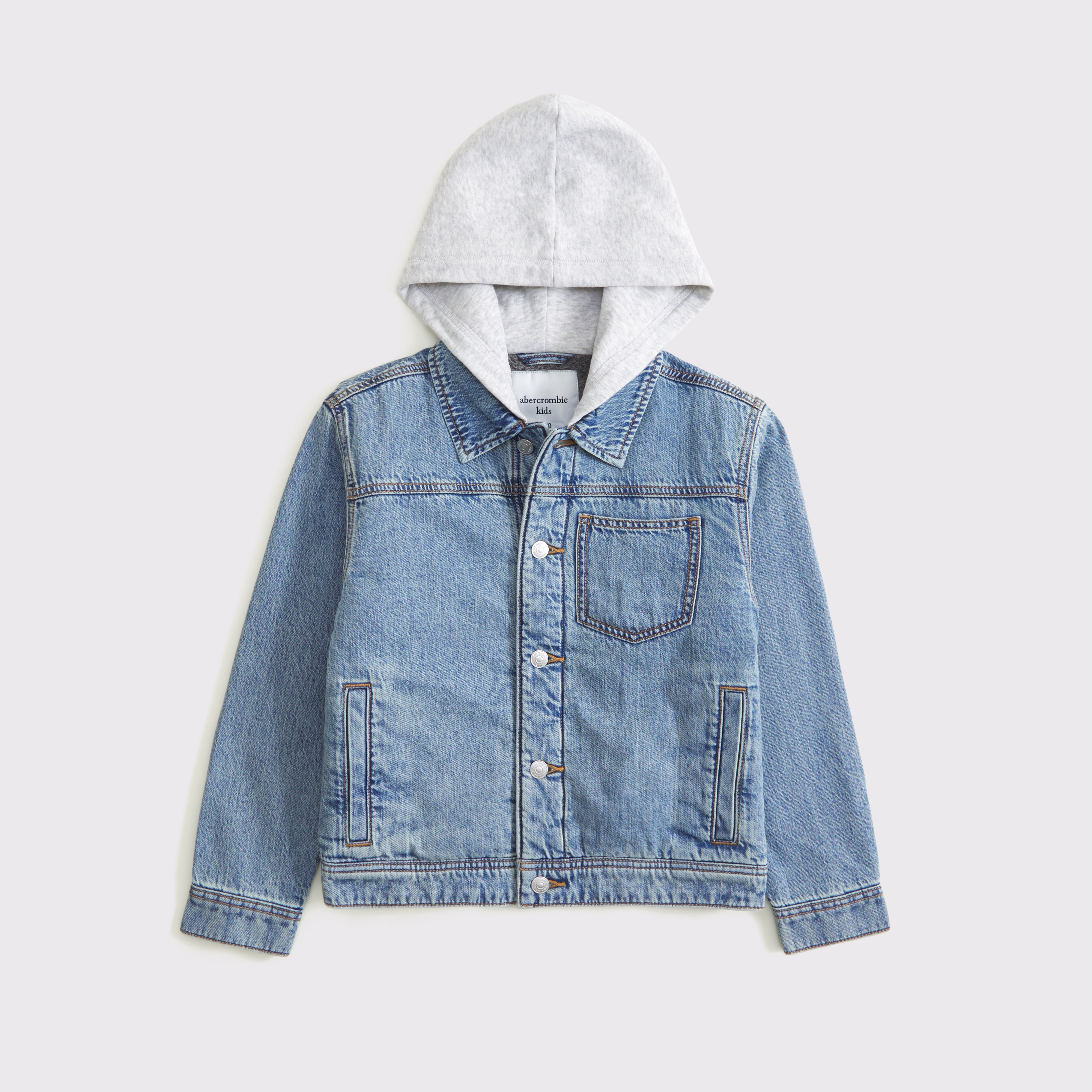 boys hooded denim jacket | boys coats & jackets