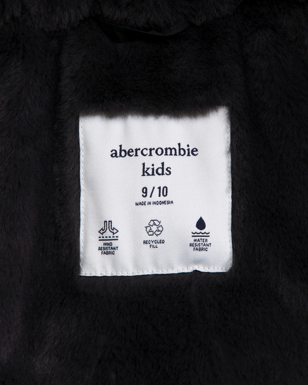 a&f performance puffer, Black view 2