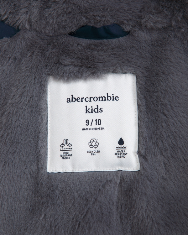 a&f performance puffer, Deep Blue view 2