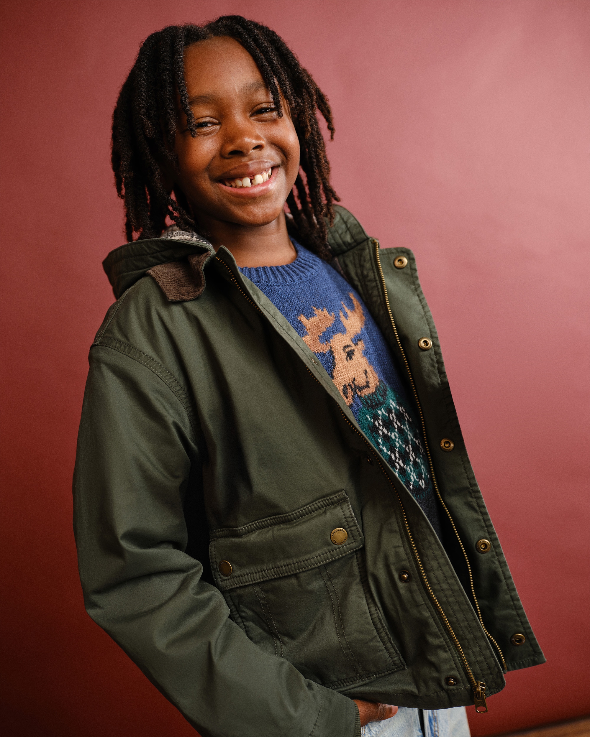 Abercrombie & Fitch Kids' The A&f Field Jacket In Green