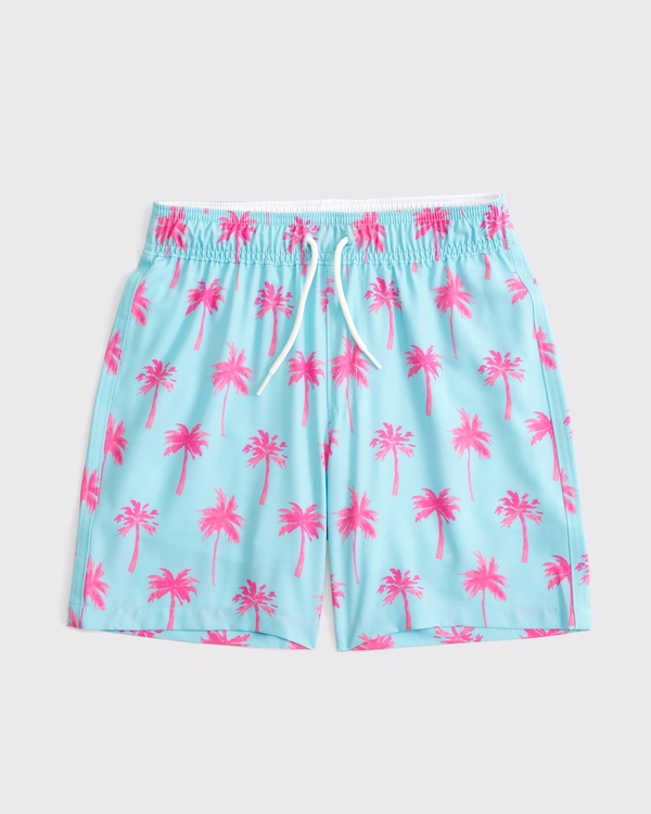 swim trunks, Turquoise Palm Trees view 1