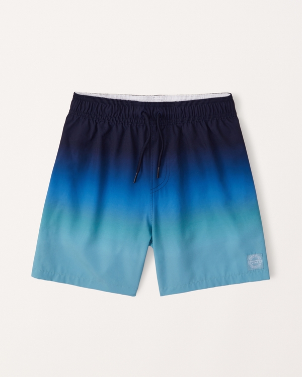 shorts da bagno, Blue Gradient