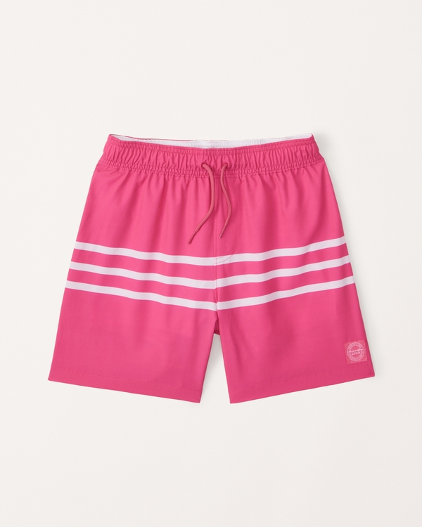 swim trunks, Pink Stripe