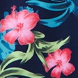 navy floral