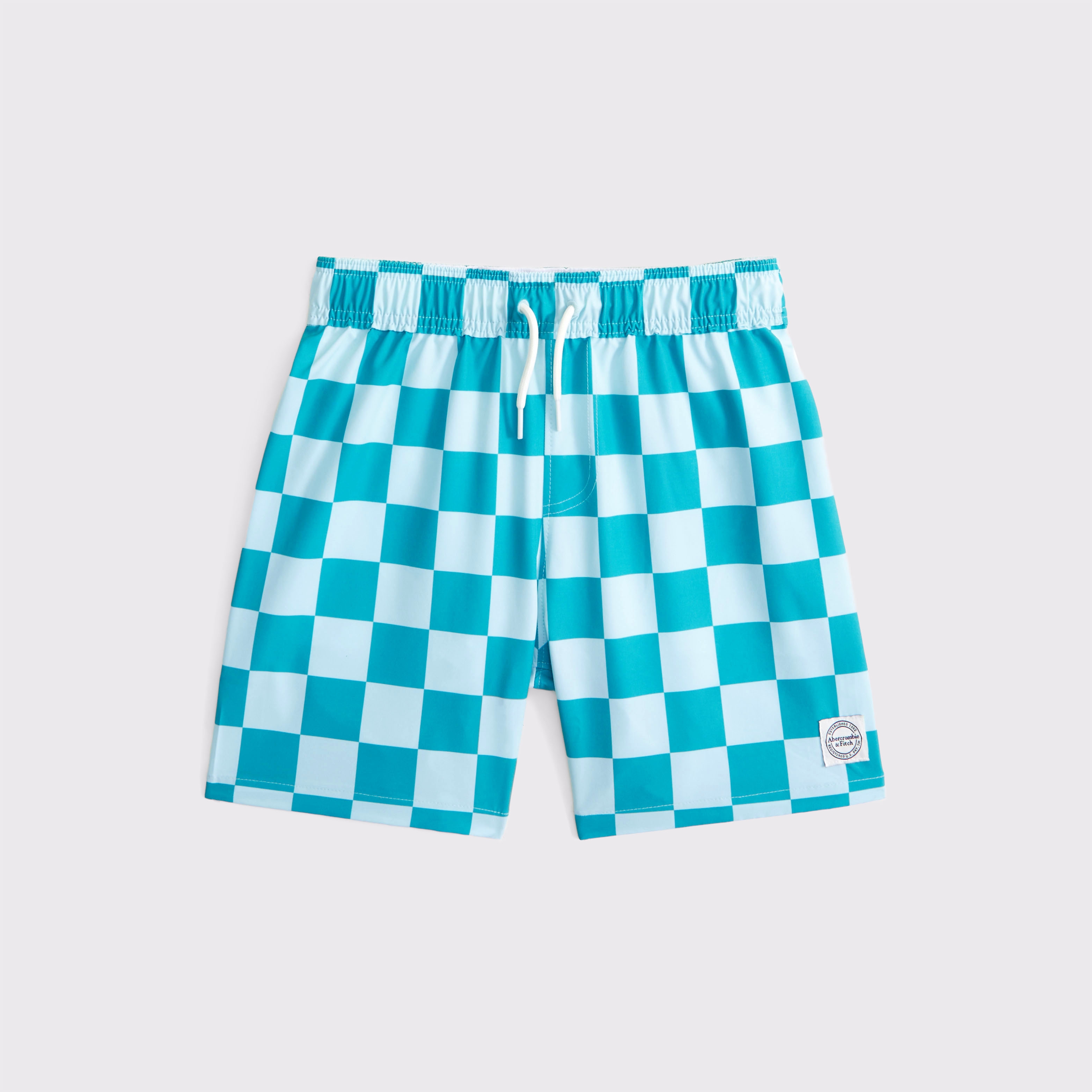 Abercrombie & Fitch Kids' Swim Trunks In Blue