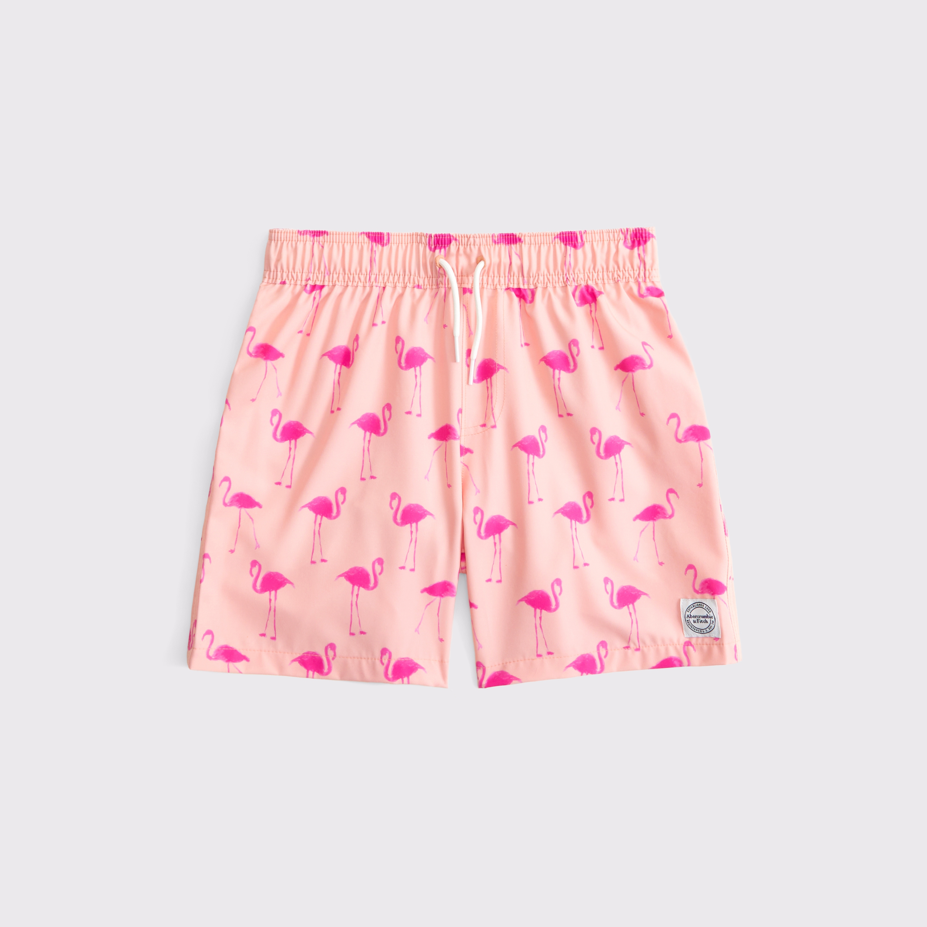 Abercrombie & Fitch Kids' Swim Trunks In Pink