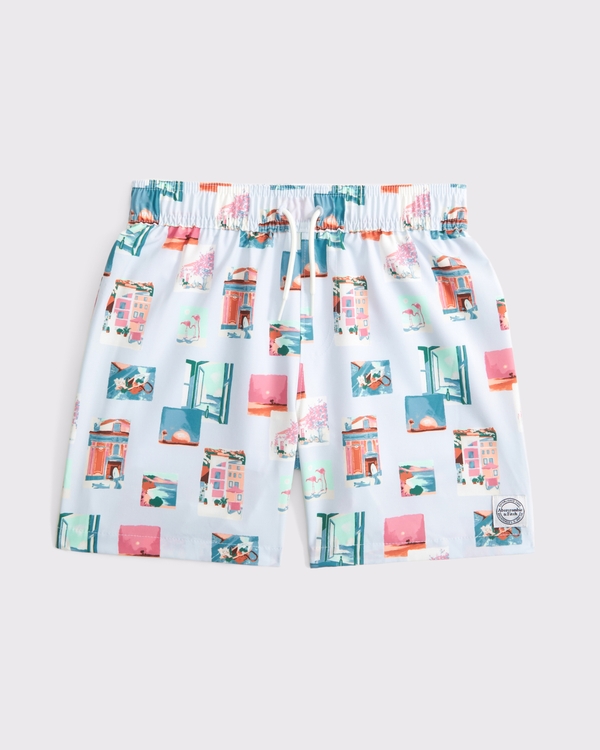 swim trunks, Blue view 1