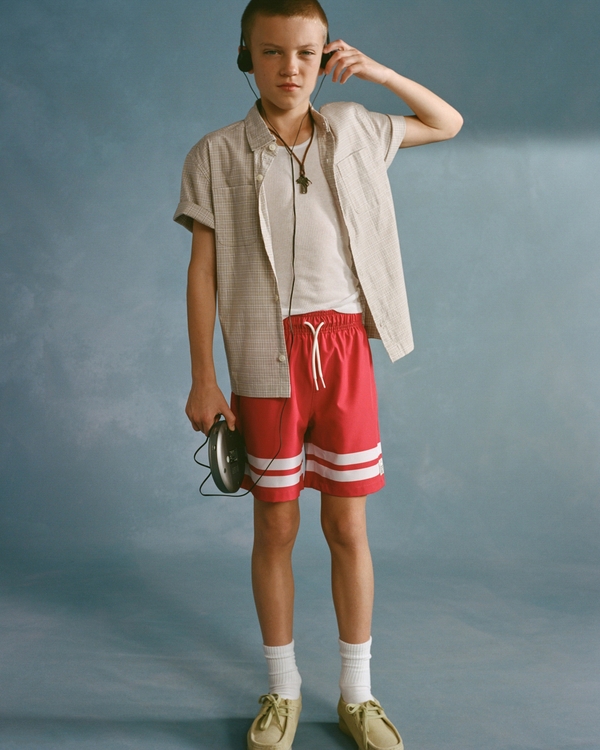 swim trunks, Red Stripe view 1