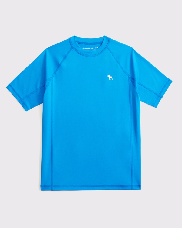 icon rashguard, Blue view 1