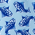blue fish pattern