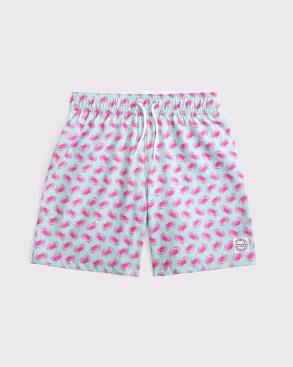 swim trunks, Crab Pattern view 1