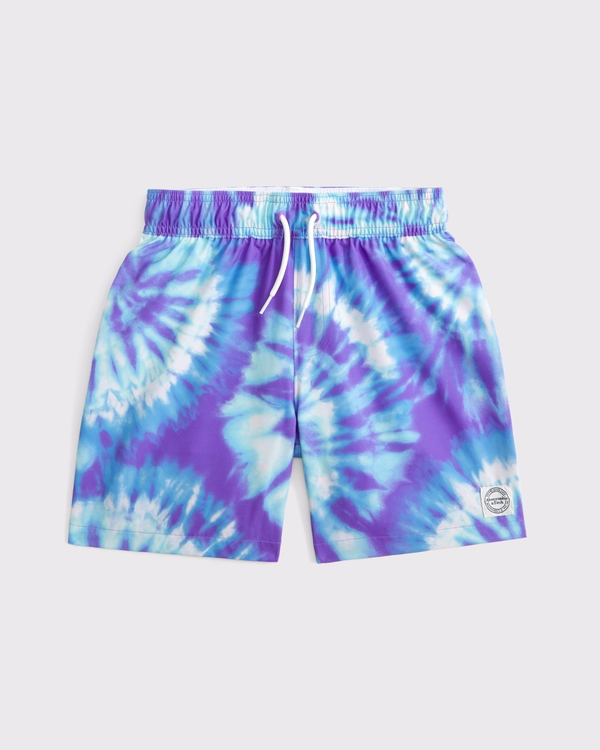 swim trunks, Purple Tie Dye view 1