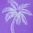 purple palm pattern
