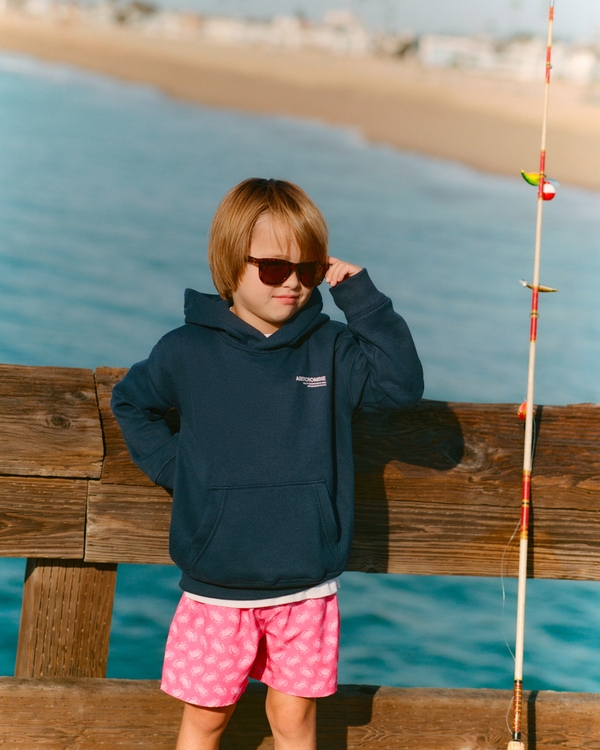 swim trunks, Pink Pattern view 1