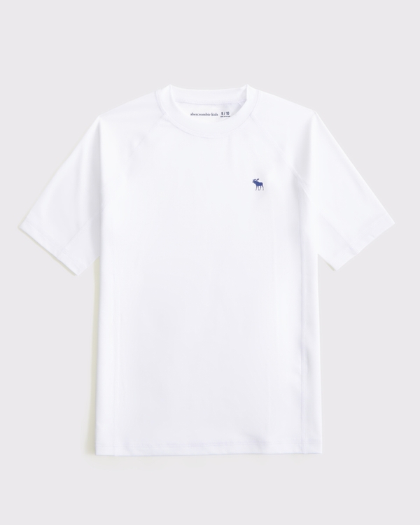 icon rashguard, White view 1