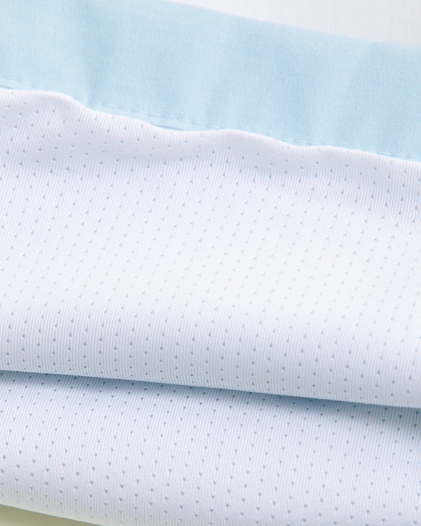 a&f hybrid swim trunks, Blue Stripe view 2