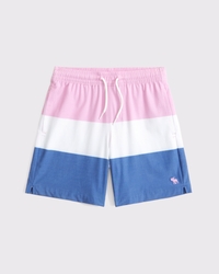 a&f hybrid swim trunks