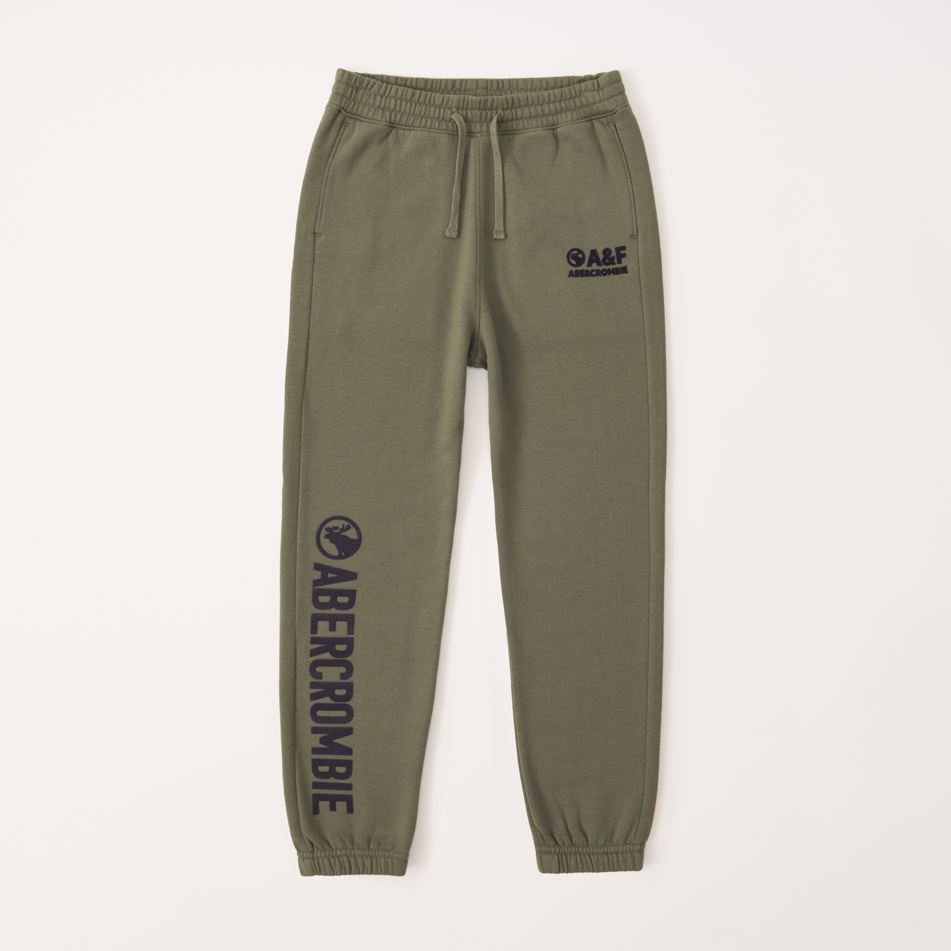 Abercrombie discount logo joggers