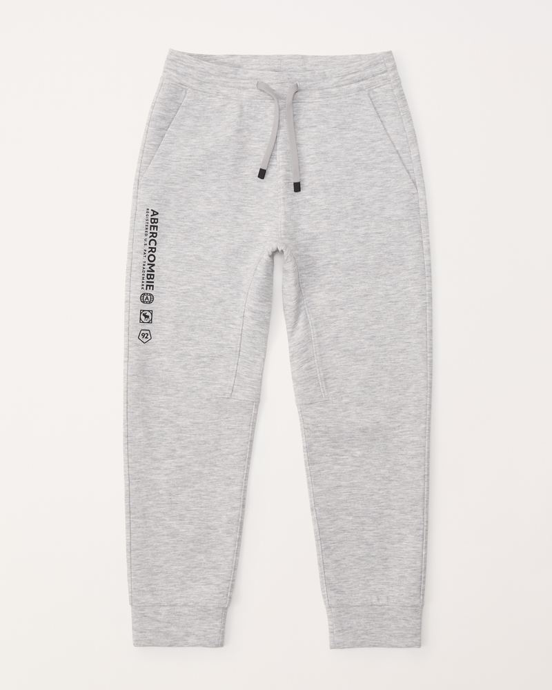 Abercrombie logo joggers hot sale