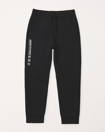 boys neoknit active logo joggers boys sale Abercrombie