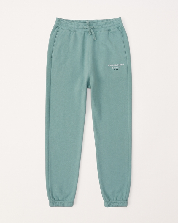 logo joggers, Teal