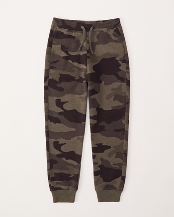 PLUS SIZE USA ARMY OLIVE CAMO CAMOUFLAGE SOFT JOGGER SWEAT PANTS