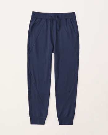 Navy blue shop uniform joggers