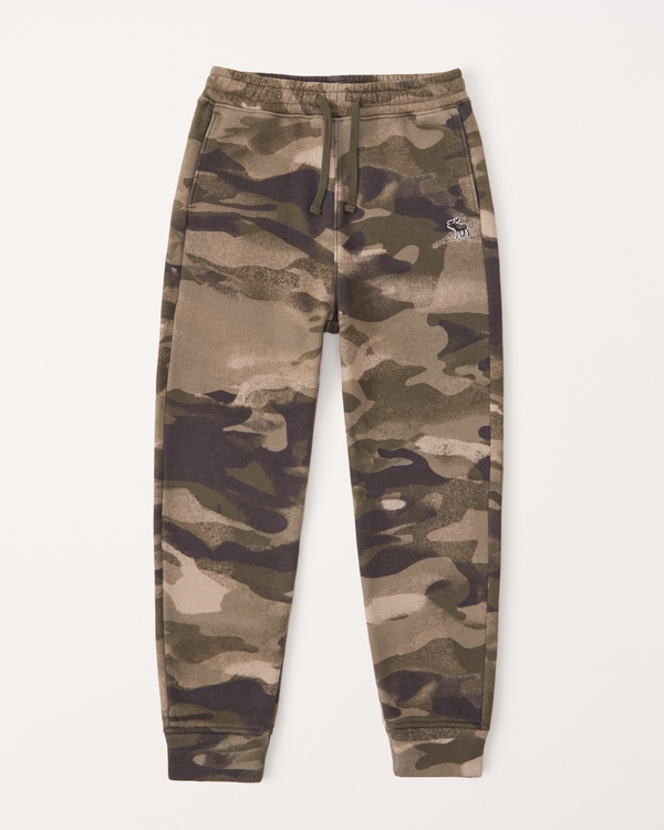 abercrombie kids Twill Joggers (Little Kids/Big Kids)