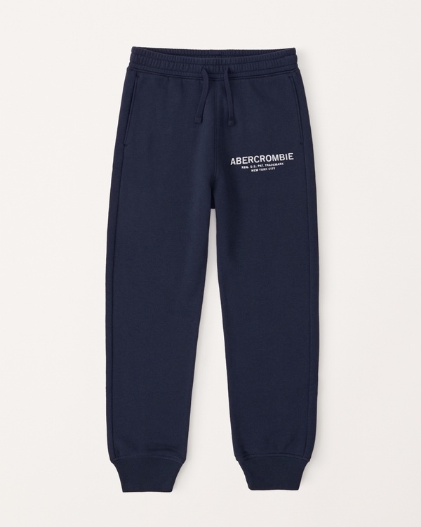 abercrombie kids Twill Joggers (Little Kids/Big Kids)