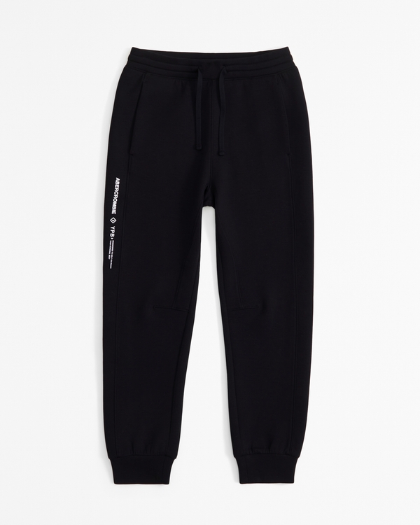 ypb neoknit active logo joggers, Black