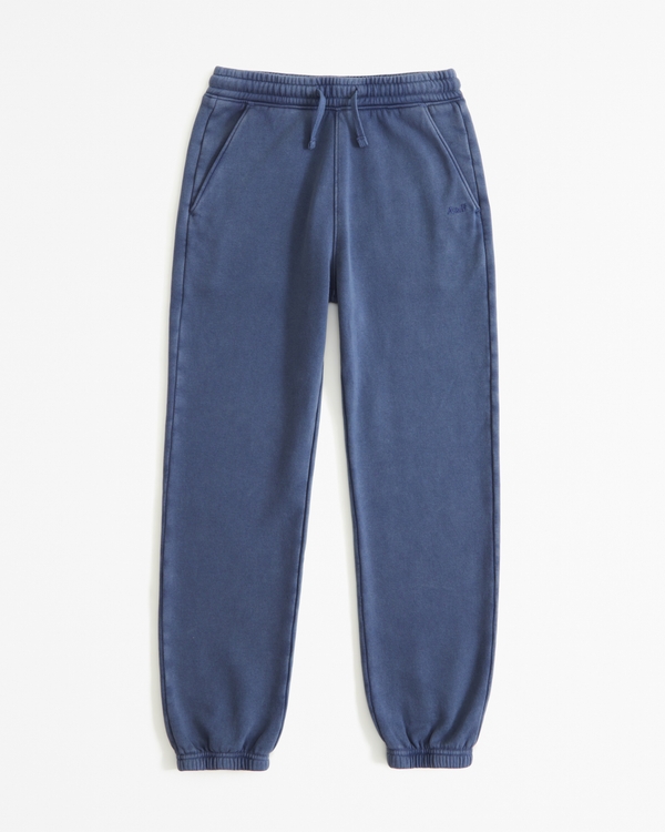 a&f essential loose sweatpants, Vintage Indigo