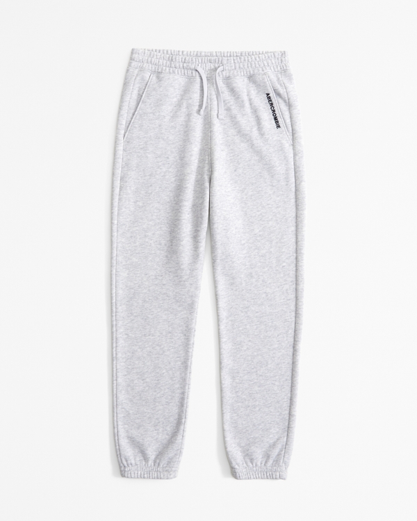 logo joggers, Light Gray