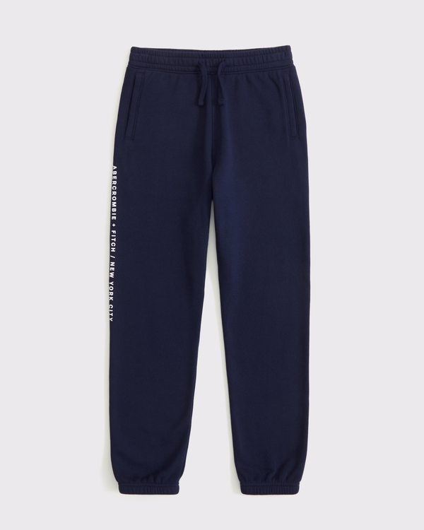 Abercrombie twill joggers hotsell