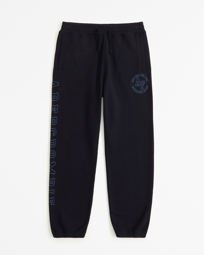 Sweatpants with logo down leg store