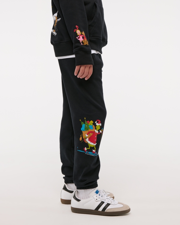 the grinch graphic loose sweatpants