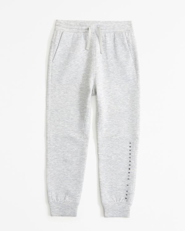 ypb neoknit active logo joggers, Light Gray