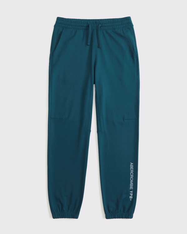 ypb neocool logo joggers, Blue view 1