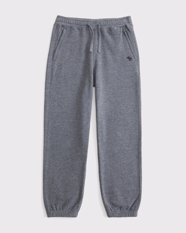 essential icon zip pocket sweatpants, Dark Gray view 1