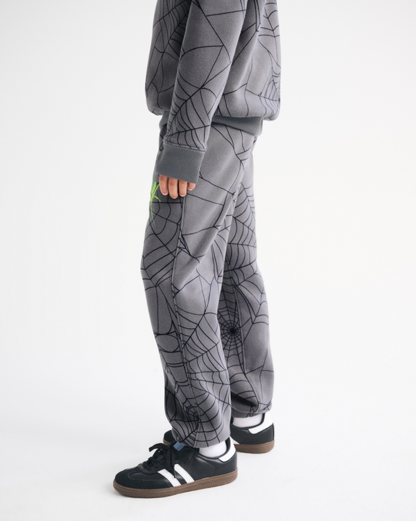 spooky glow-in-the-dark sweatpants