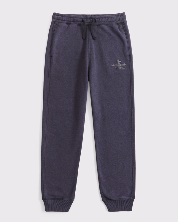 logo joggers, Gris Foncé view 1