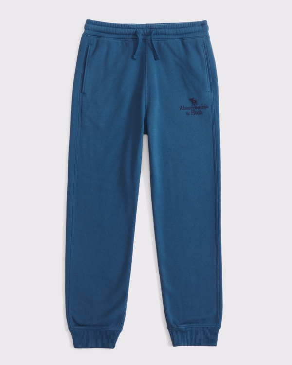 logo joggers, Bleu Moyen view 1