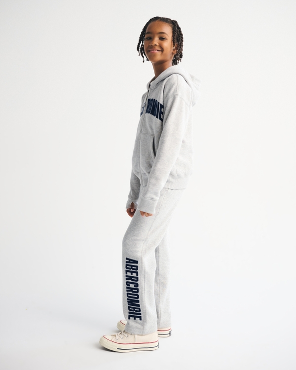 logo baggy open-hem sweatpants