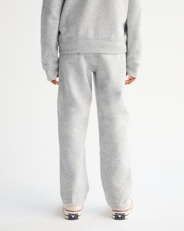 logo baggy open-hem sweatpants