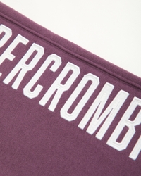 logo baggy open-hem sweatpants