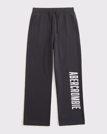 logo baggy open-hem sweatpants from Abercrombie & Fitch - $26.97