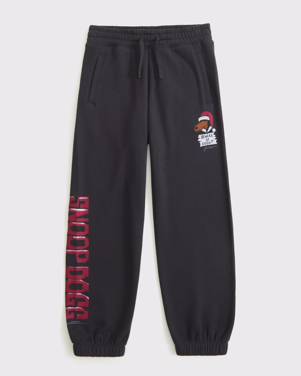 snoop dogg graphic sweatpants, Dark Gray view 1