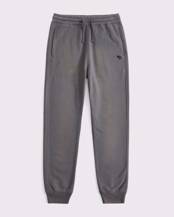 essential icon joggers, Rocky Gray view 1