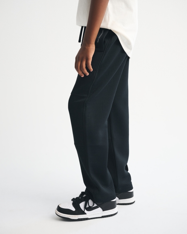 ypb textured baggy open-hem sweatpants