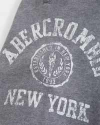 logo baggy open-hem sweatpants